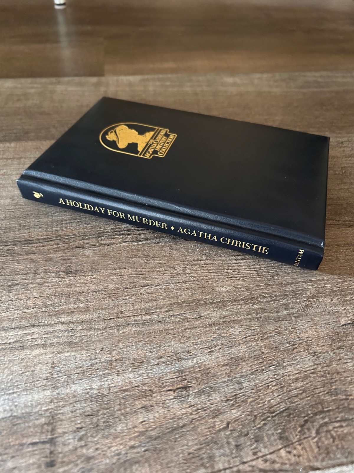A Holiday for Murder Agatha Christie Mystery Collection classic crime blue book