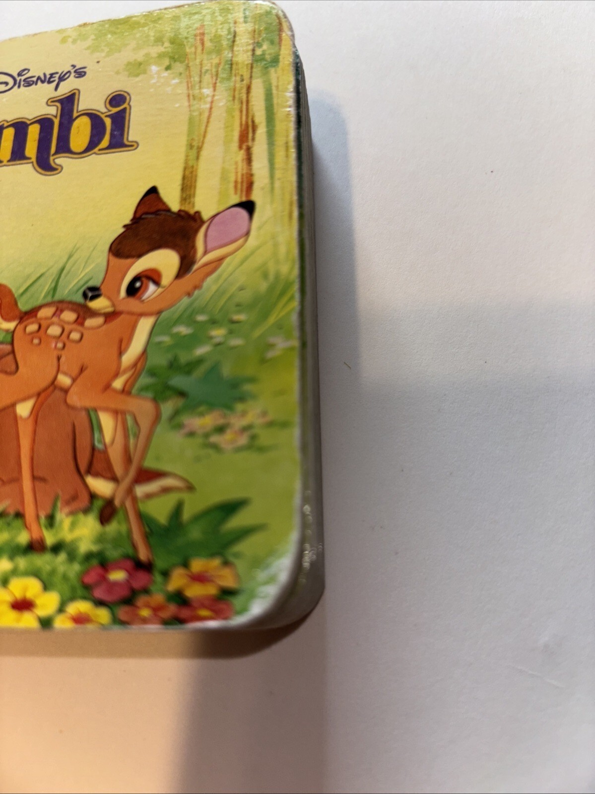 1992 WALT DISNEY’S BAMBI (LITTLE NUGGET) By Denise L. Patrick Board Book