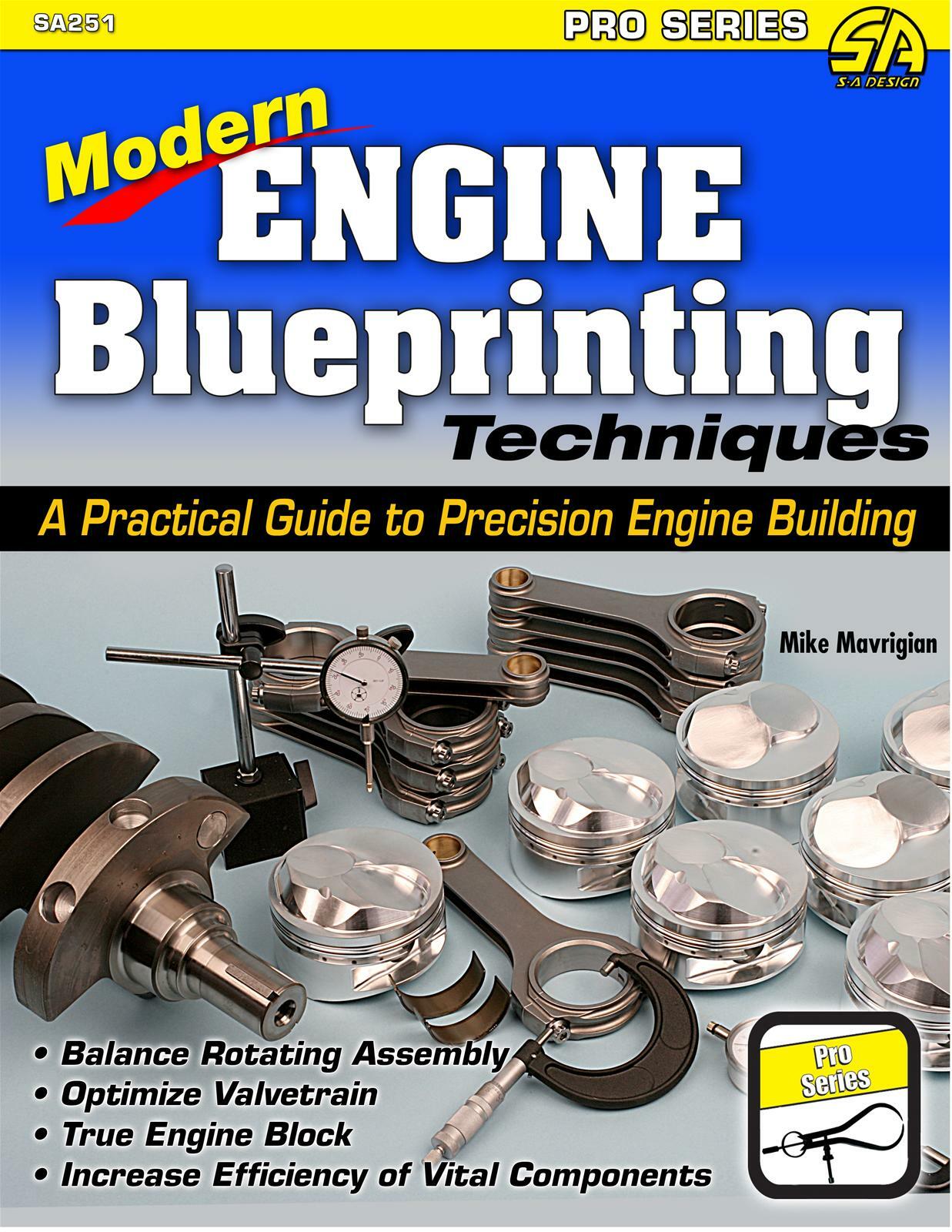 SA251 Modern Engine Blueprinting Techniques A Practical Guide Precision Building