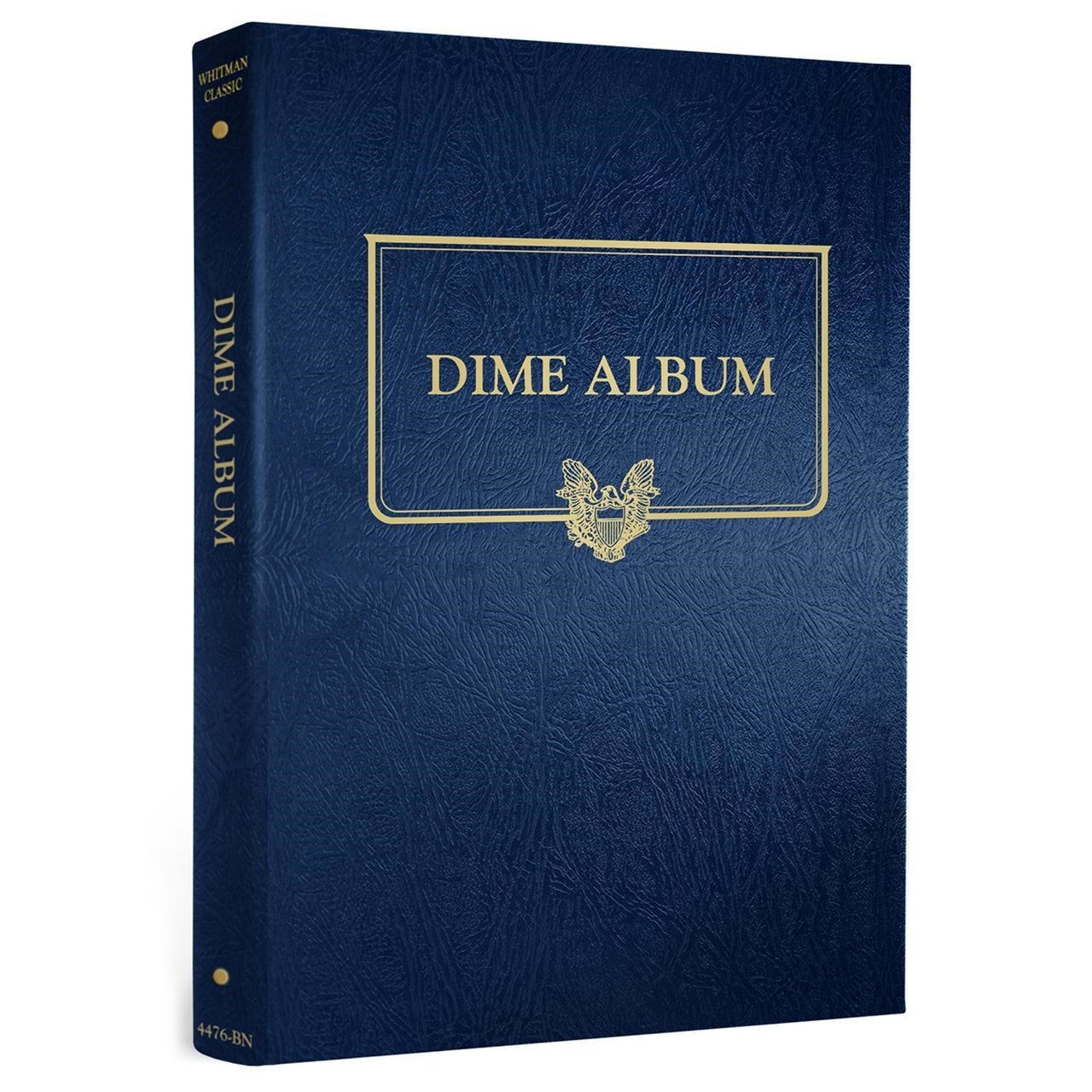 Whitman Album For 72 US Dime Coins Collection Blank ND 4476 Gift Idea 2 Pages