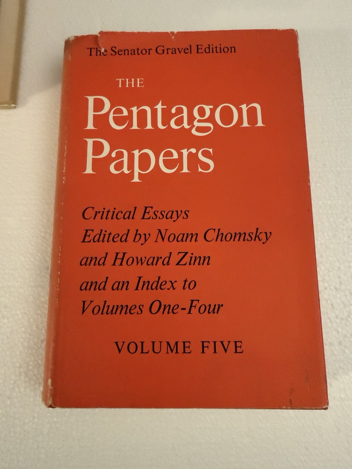 Beacon Press Pentagon Papers Gravel Edition 5 Vol Hardcover Book Set Vietnam War