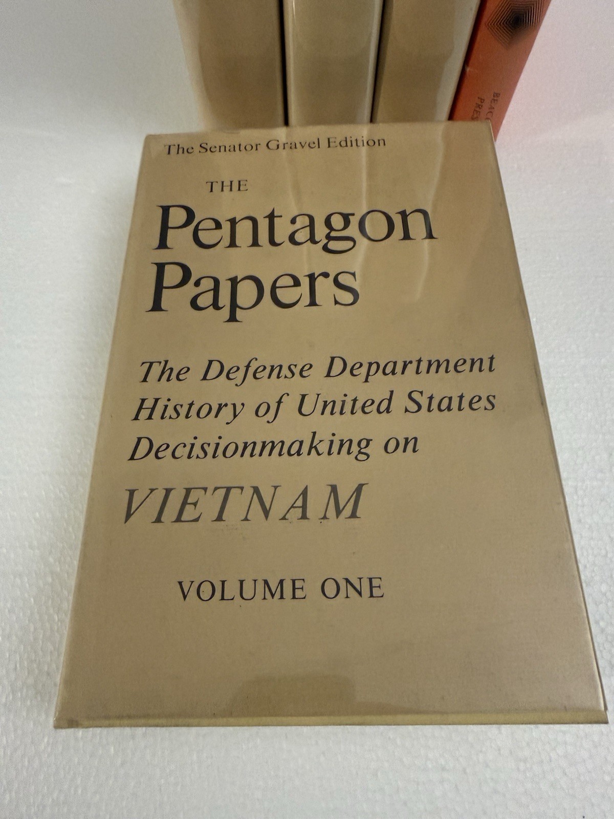 Beacon Press Pentagon Papers Gravel Edition 5 Vol Hardcover Book Set Vietnam War