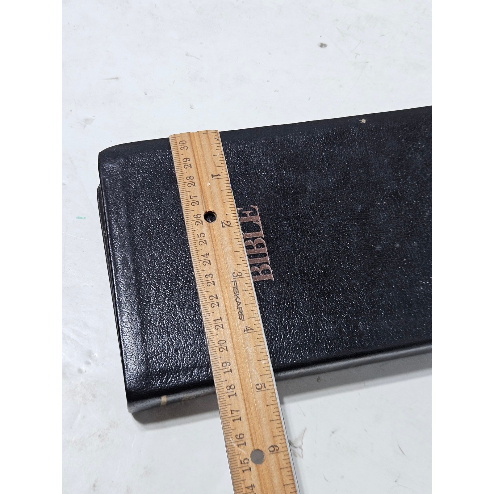 Holy Bible King James Version Christian Heritage Study Bible Black Leather
