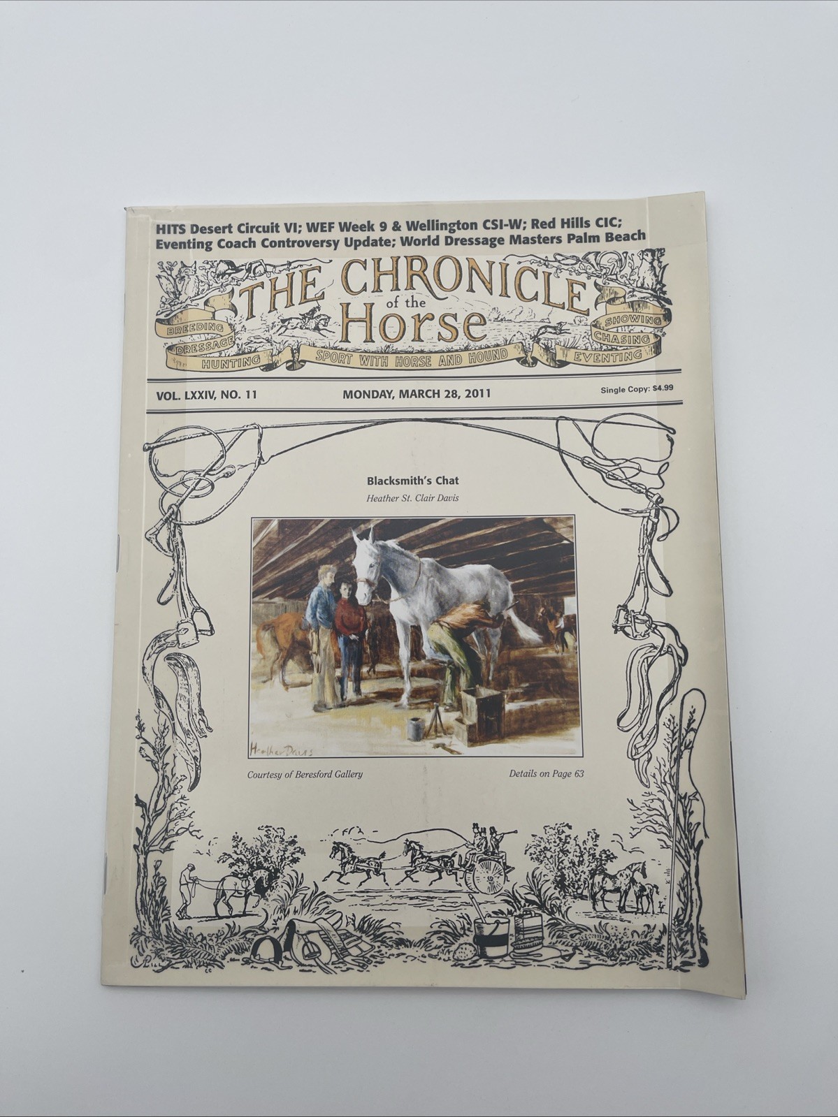 The Chronicle Of The Horse March 28, 2011 / Blacksmith’s Chat