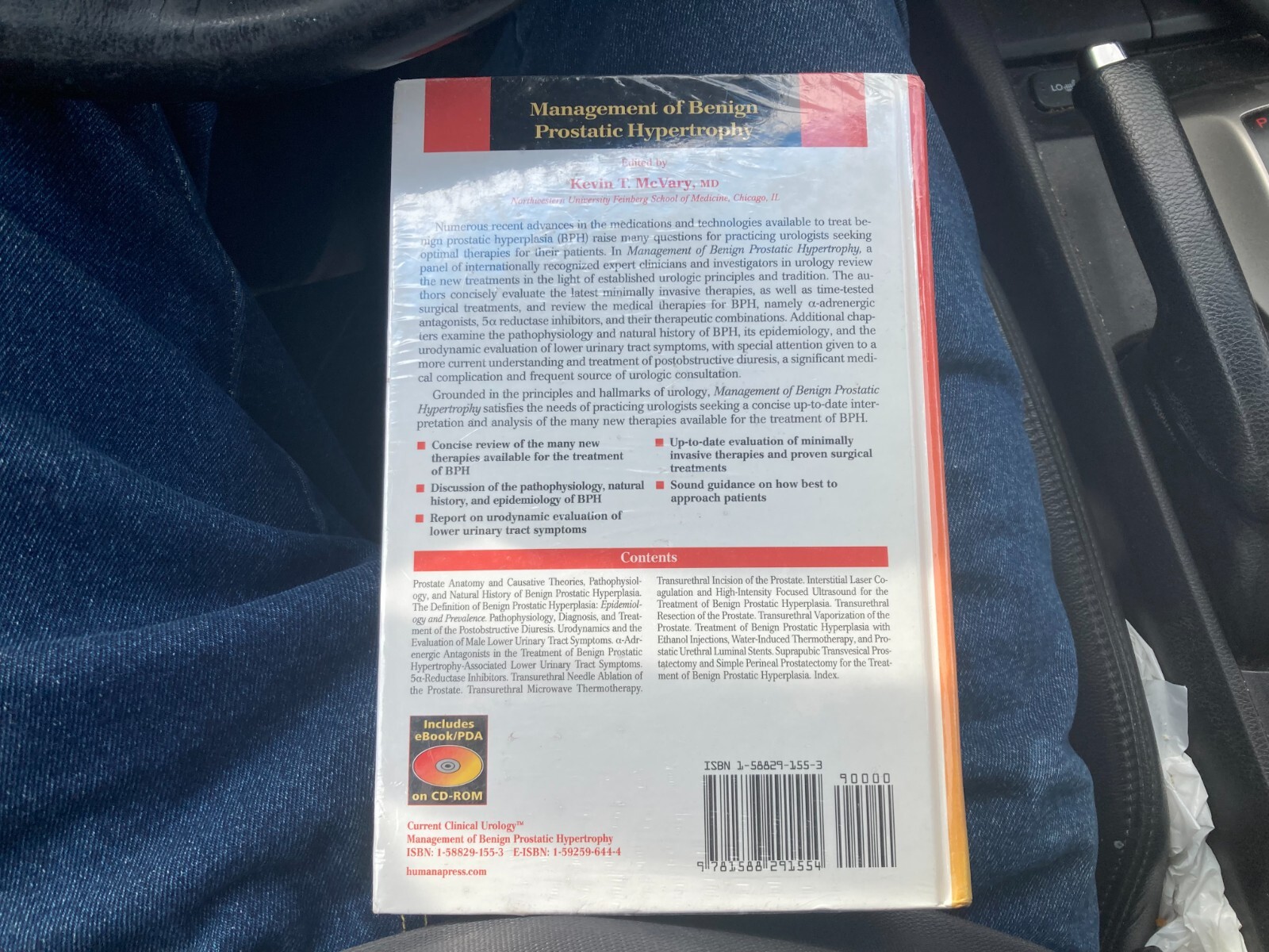 NEW Management of Benign Prostatic Hypertrophy by McVary, Kevin Hardcover Book