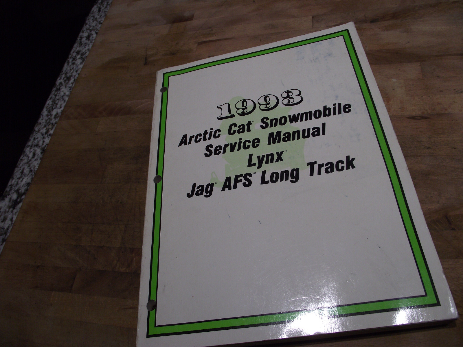 1993 ARCTIC CAT LYNX JAG AFS LONG TRACK 2254-825 238 PAGES SLED SERVICE MANUAL
