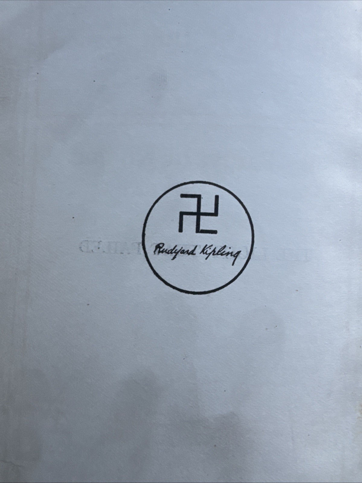 1919 Edition of the Book “Plain Tales from the Hills” By Rudyard Kipling