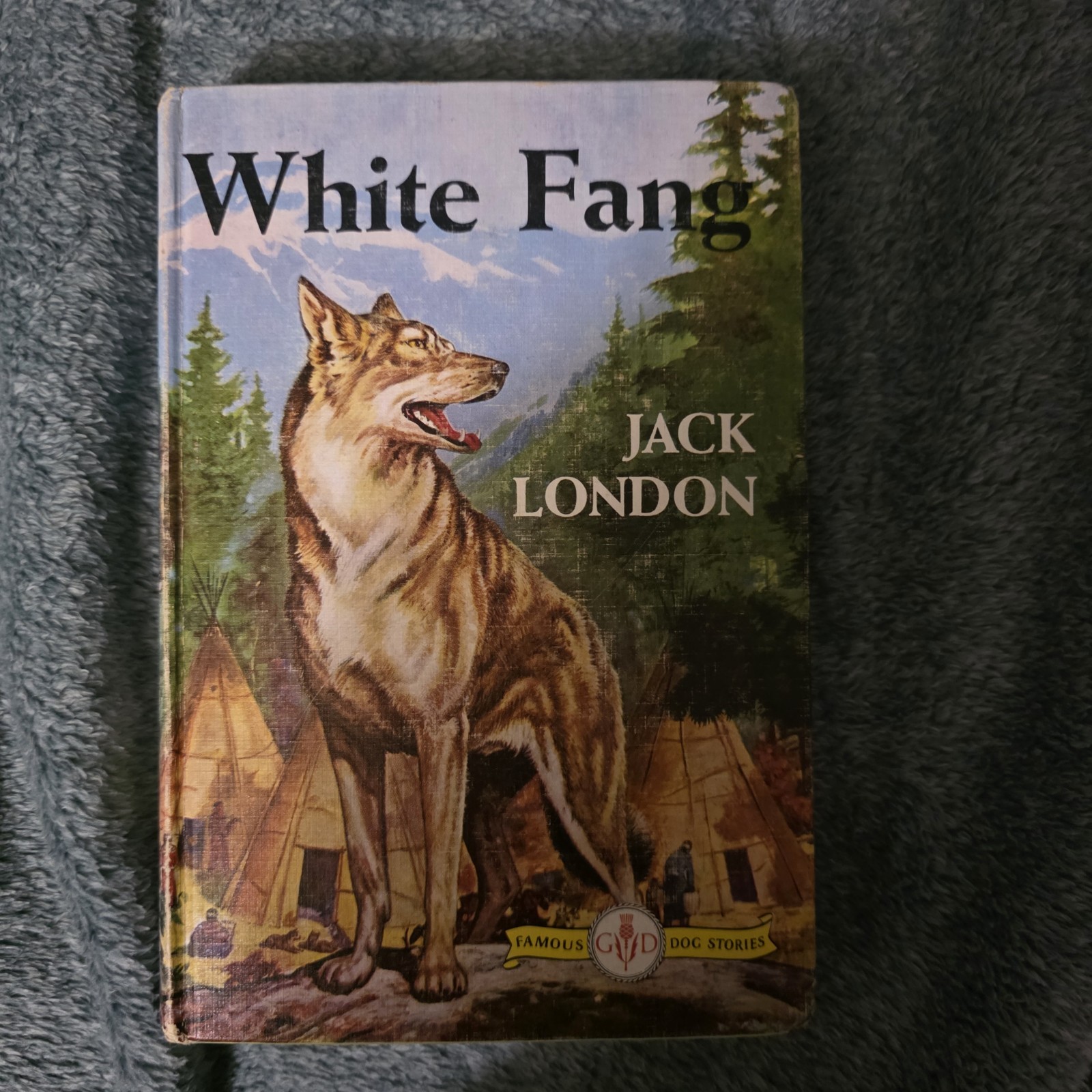 White Fang, Jack London, Grosset & Dunlap, Hardcover,