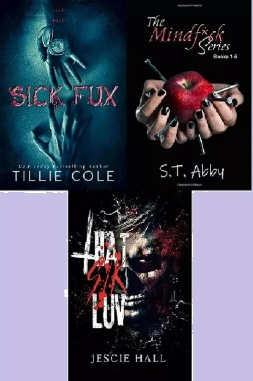Sick Fux / THAT SIK LUV / The Mindf*ck Series….. Paperback 3books set