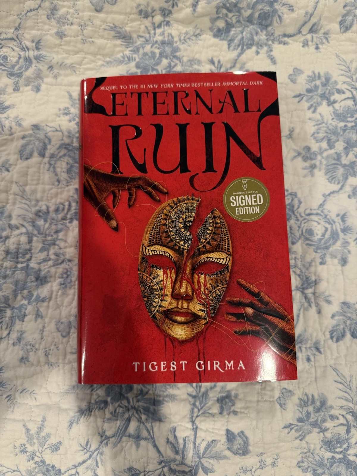 Eternal Ruin (Standard Edition) by Tigest Girma (2025 Hardcover) SIGNED B&N NEW