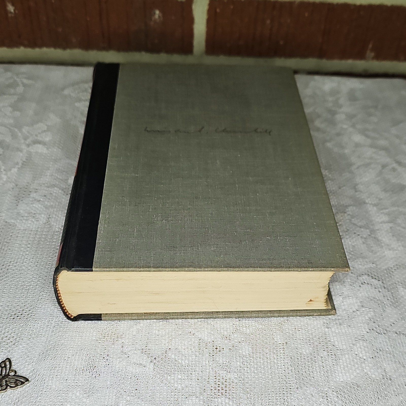 Vintage Winston S. Churchill The New World HC 1st Ed 1956 Illus Henry C. Pitz