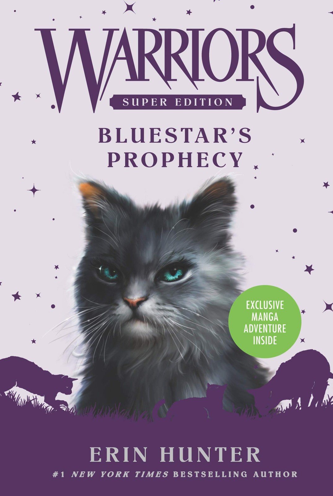 Warriors Super Edition: Bluestar’s Prophecy – paperback Hunter, Erin|McLough…