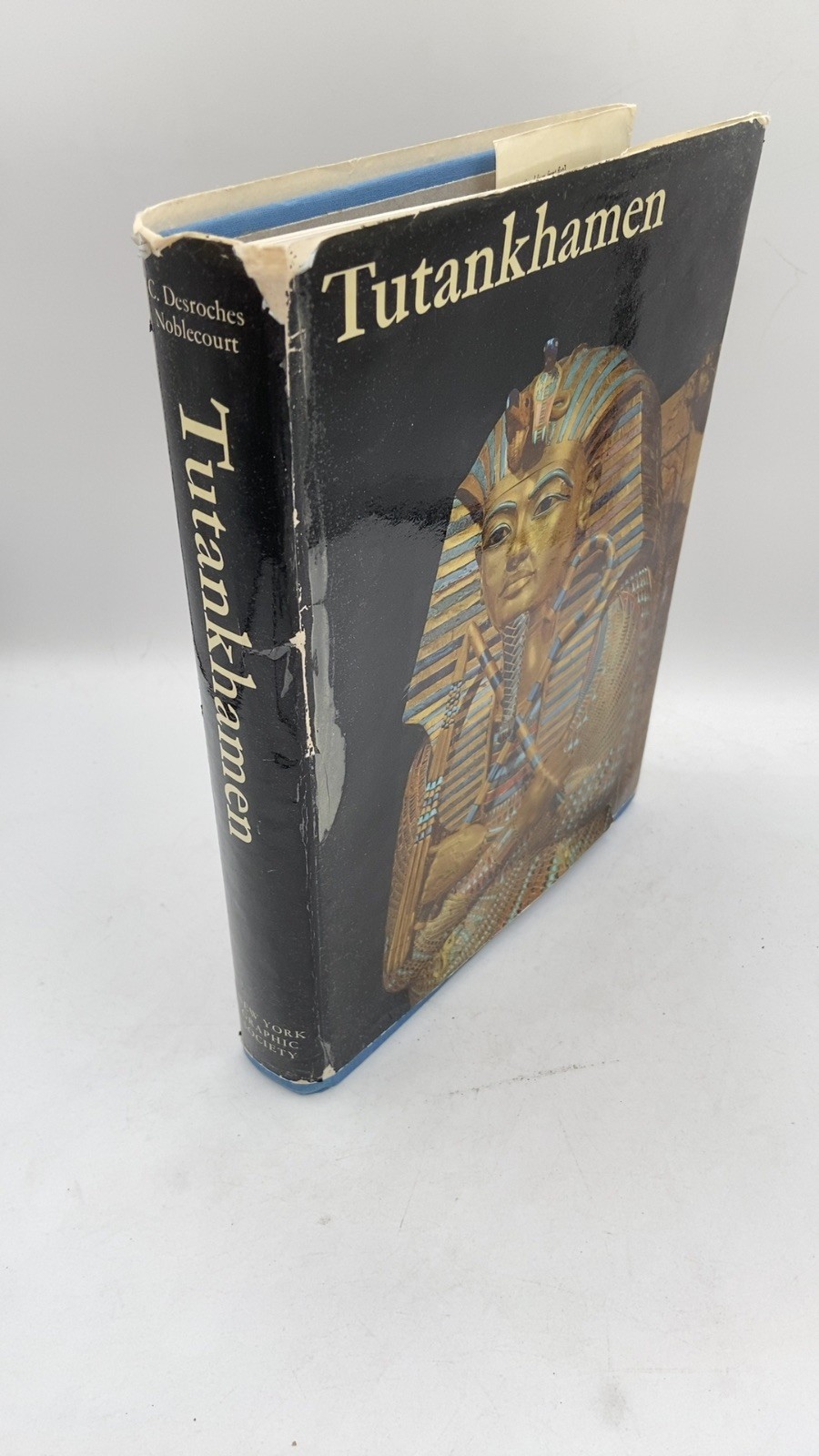 Tutankhamen Christiane Desroches-Noblecourt Hardcover Fifth printing December…