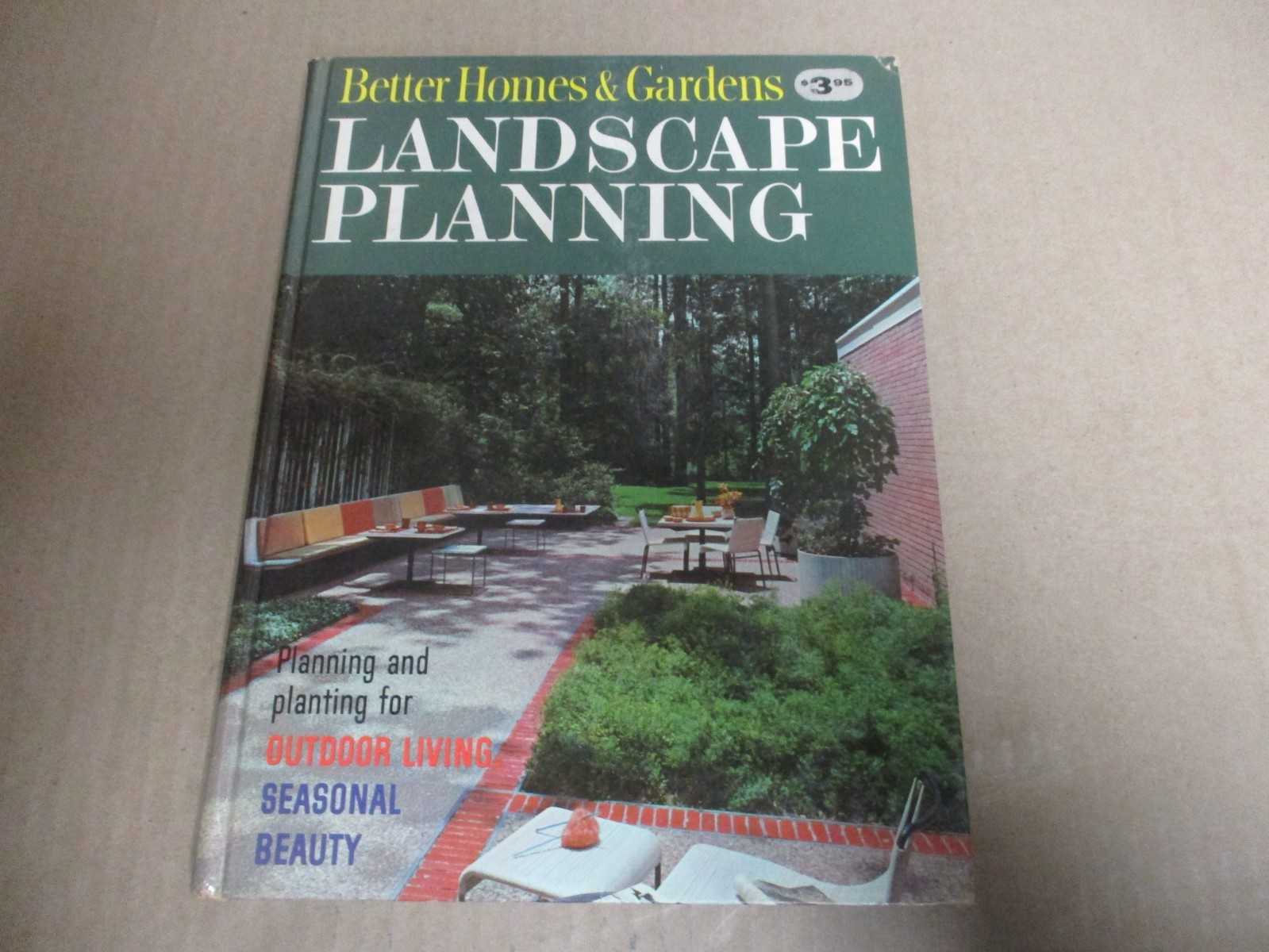 1963 Better Homes Gardens Landscape Planning Hardcover 192 Pages Vintage