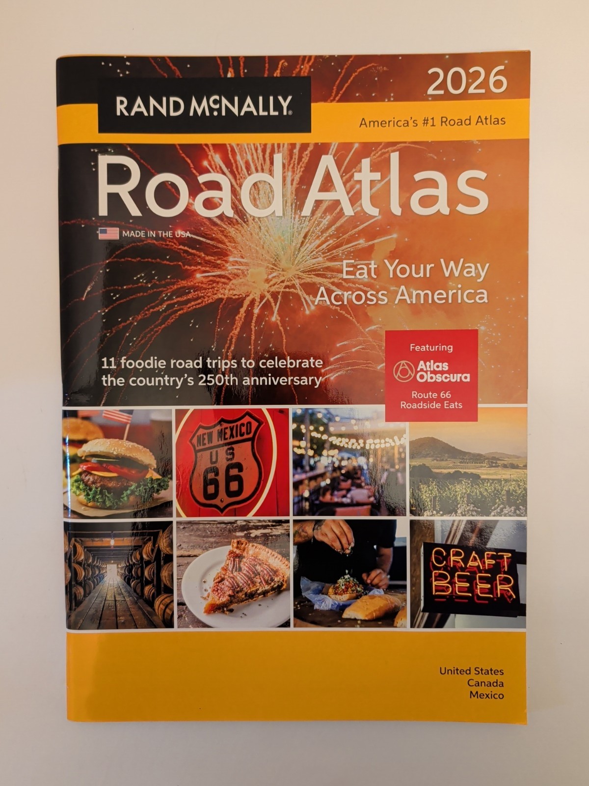 Rand McNally 2026 Road Atlas: United States, Canada… Map – April 14, 2025 Map