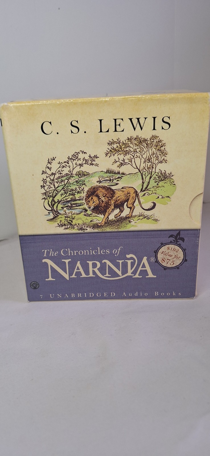 The Chronicles of Narnia Complete 7 Volume CD Box Set (Unabridged) Lewis, C. S.