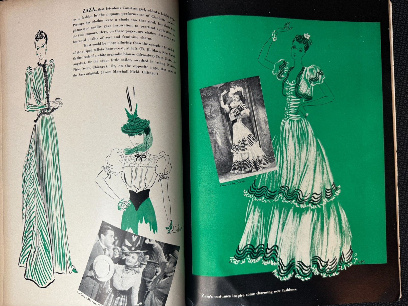 Glamour of Hollywood – Premiere Issue April 1939 – Fashion, Movies, Style, Stars