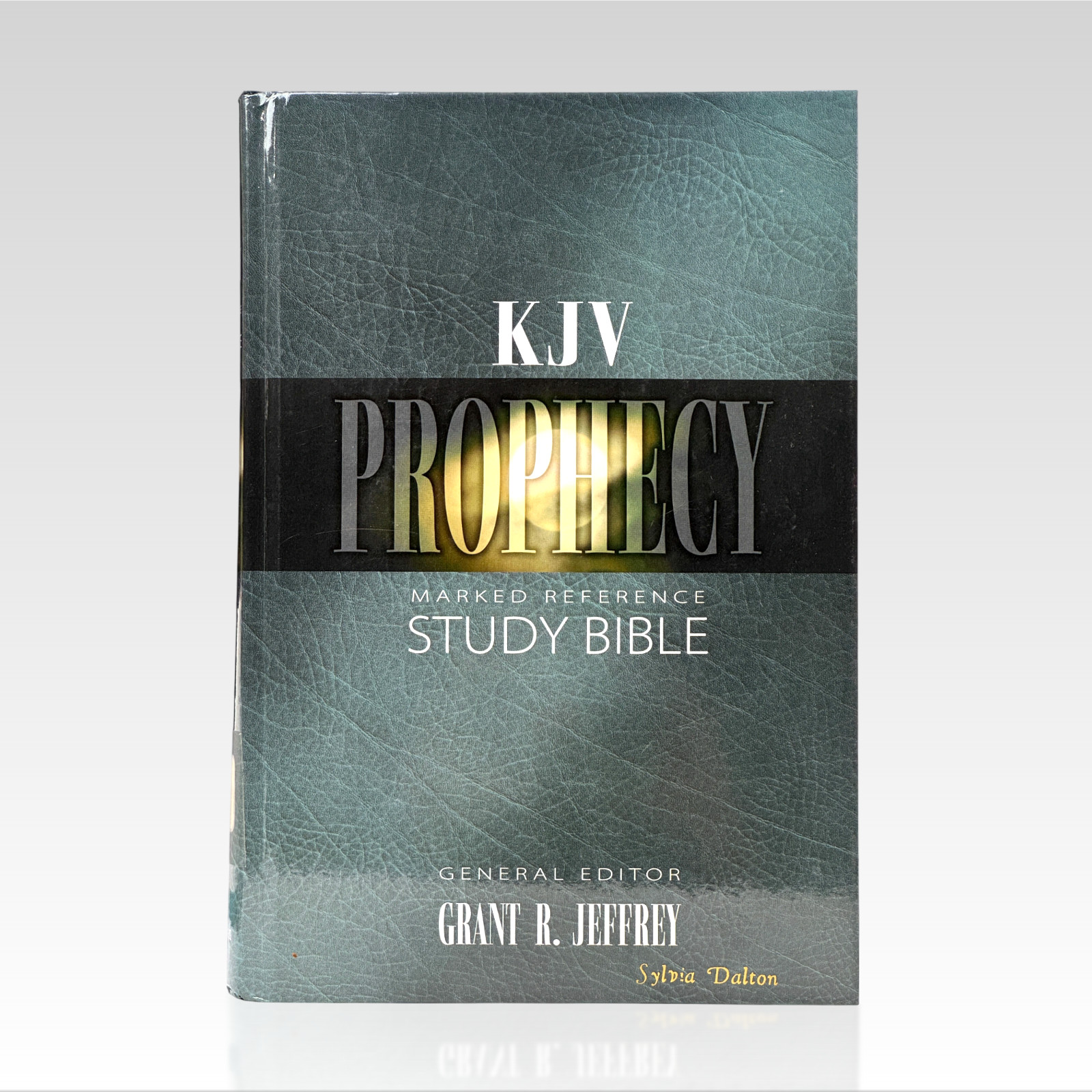 1998 GRANT R. JEFFREY. KJV Prophecy Marked Reference Study Bible VINTAGE HC