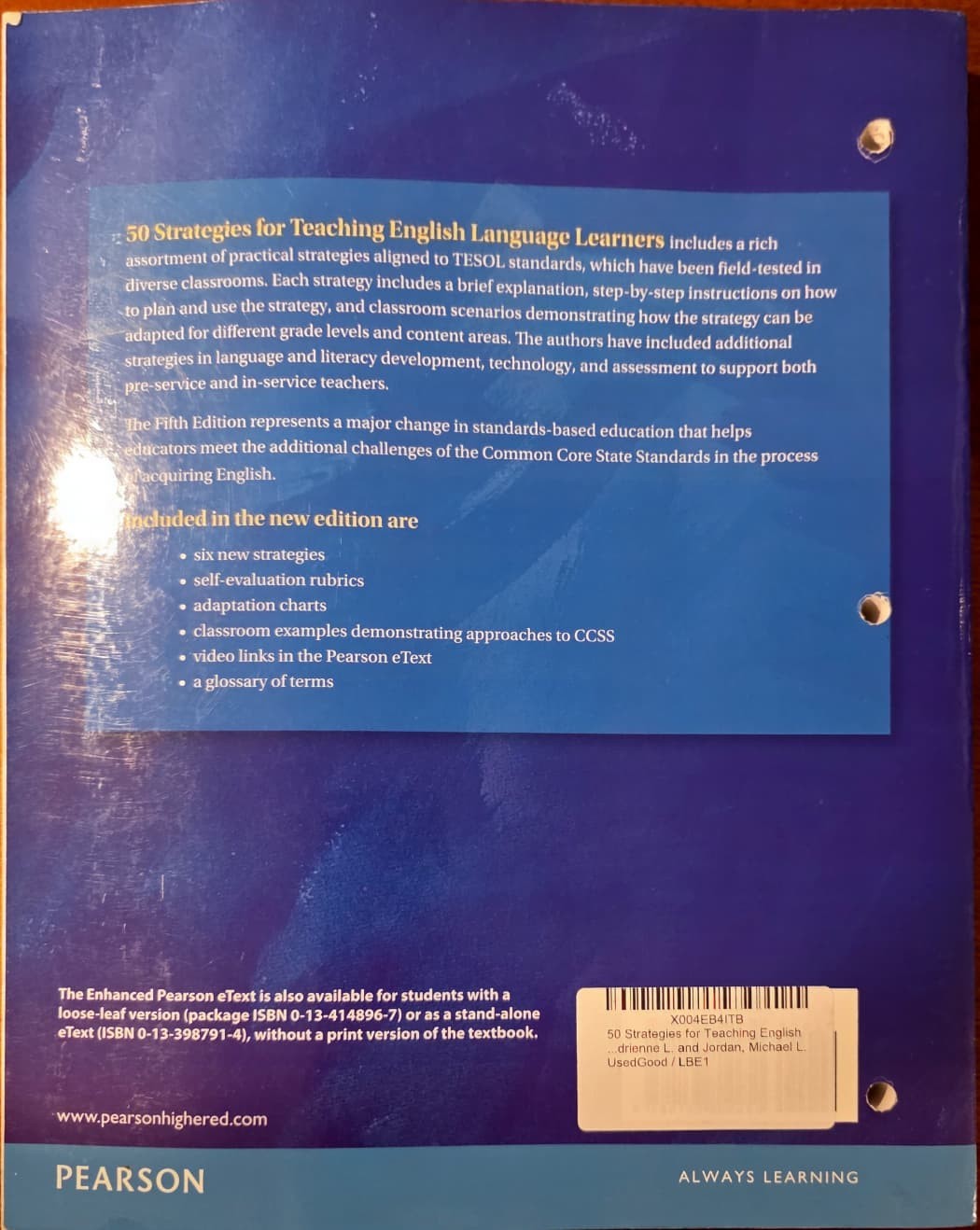 50 Strategies for Teaching English Language Learners (5th Edition)