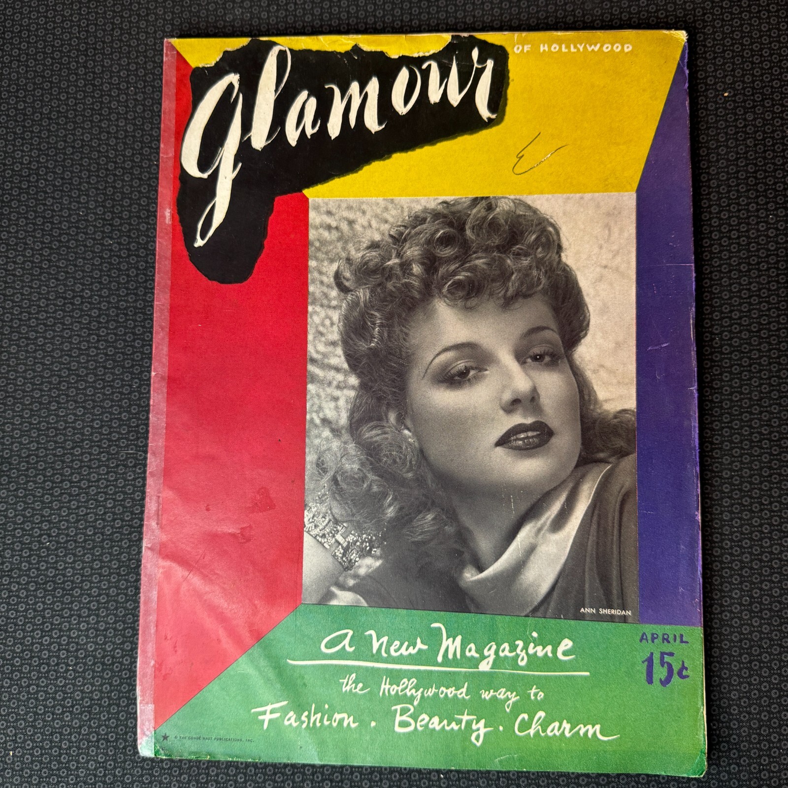Glamour of Hollywood – Premiere Issue April 1939 – Fashion, Movies, Style, Stars