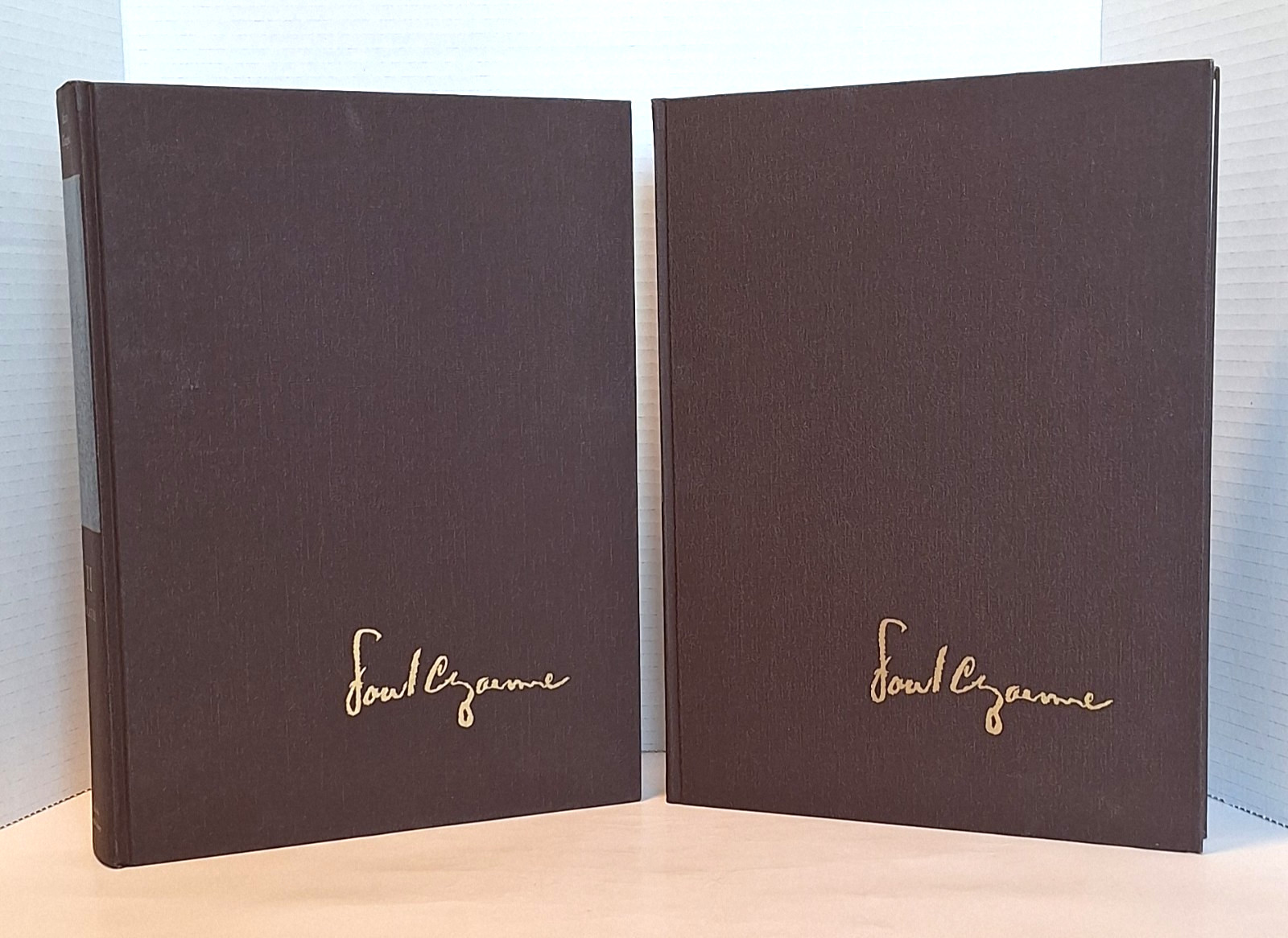 Drawings of Paul Cezanne: A Catalogue Raisonne Adrien Chappui, 1973 First Print