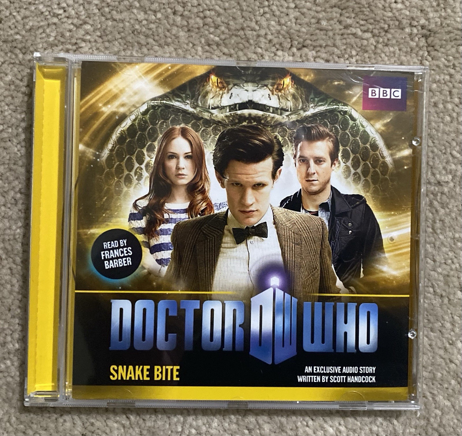 BBC AUDIOGO DOCTOR WHO 11th Doctor SNAKE BITE 1 CD Set 1 hr 10 min
