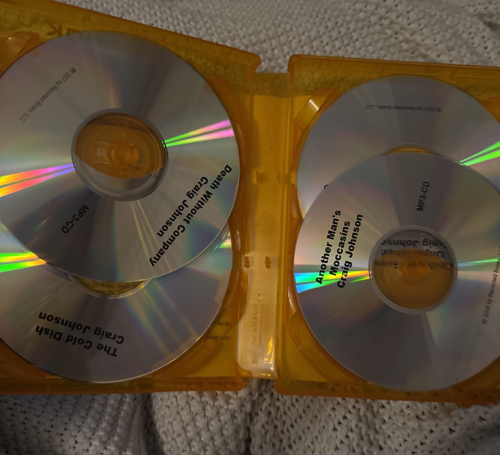 THE WALT LONGMIRE MYSTERY SERIES -BOOKS 1-4 MP3-CD/COLD DISH, DEATH W/OUT & MORE