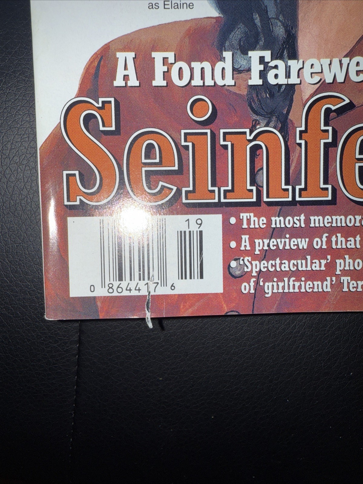 TV Guide A Fond Farewell to SEINFELD, Al Hirschfeld covers SET OF 4 1998
