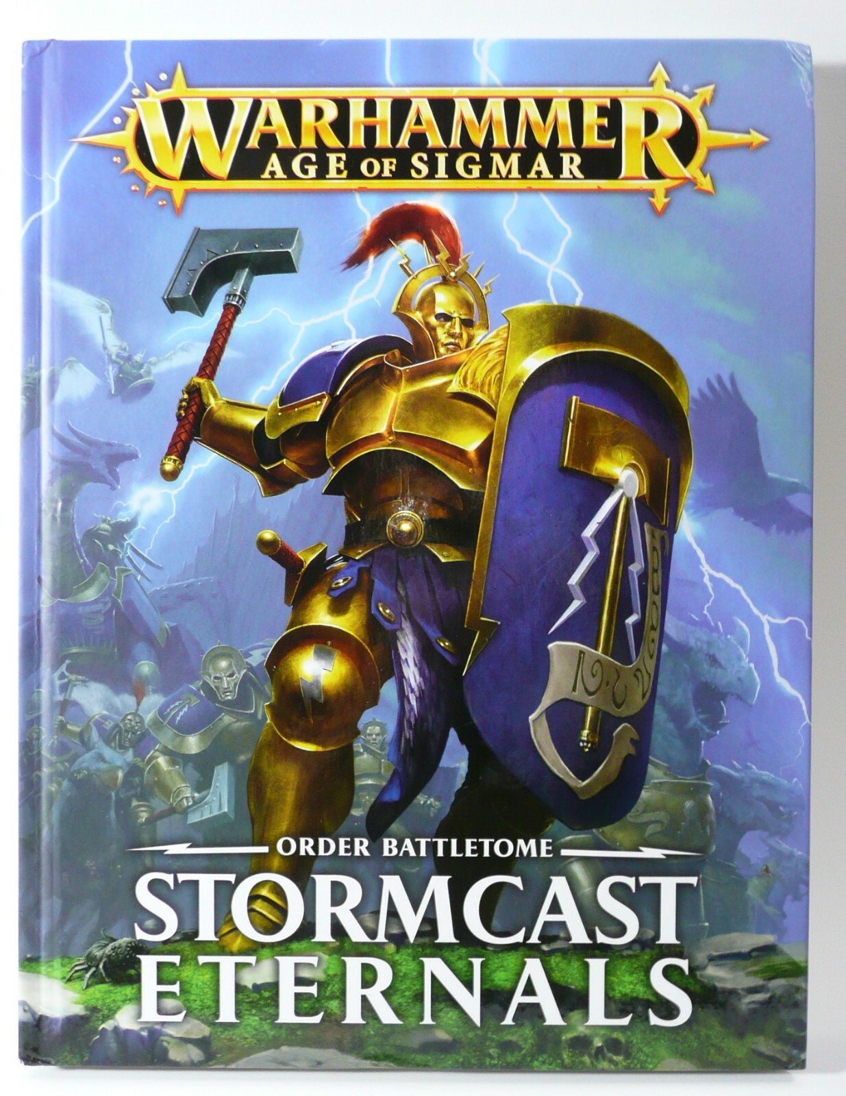 Warhammer Age Of Sigmar Stormcast Eternals Hardcover Book Minor Damage 168 Pages