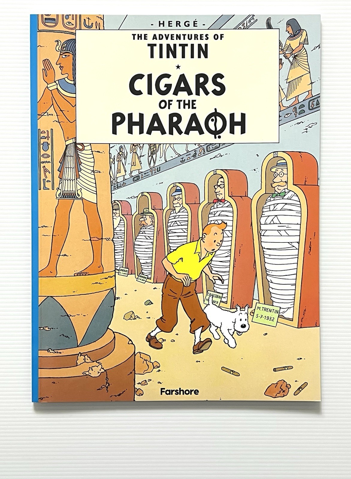 The Adventures of Tintin: Cigars of The Pharaoh by Herge Comics Series PB 2018