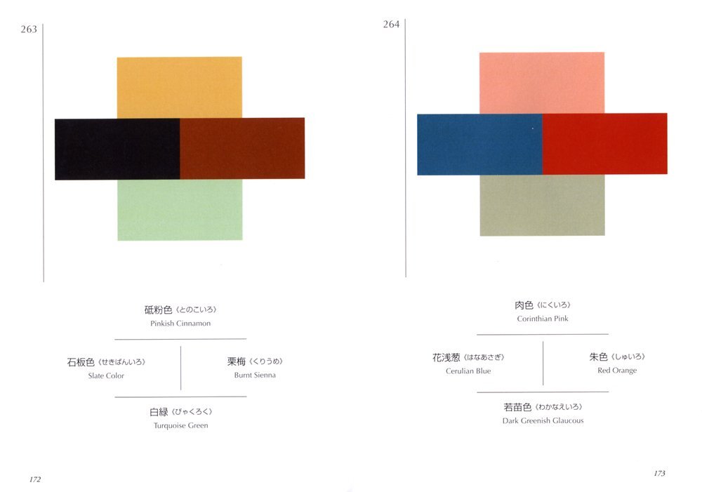 NEW A Dictionary Of Color Combinations Taisho Showa From Japan