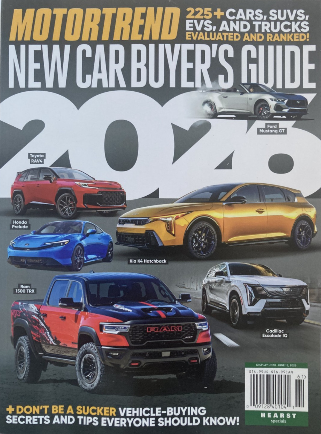 2026 MOTOR TREND NEW CAR & TRUCK BUYER’S GUIDE Magazine UNBIASED REVIEWS / New