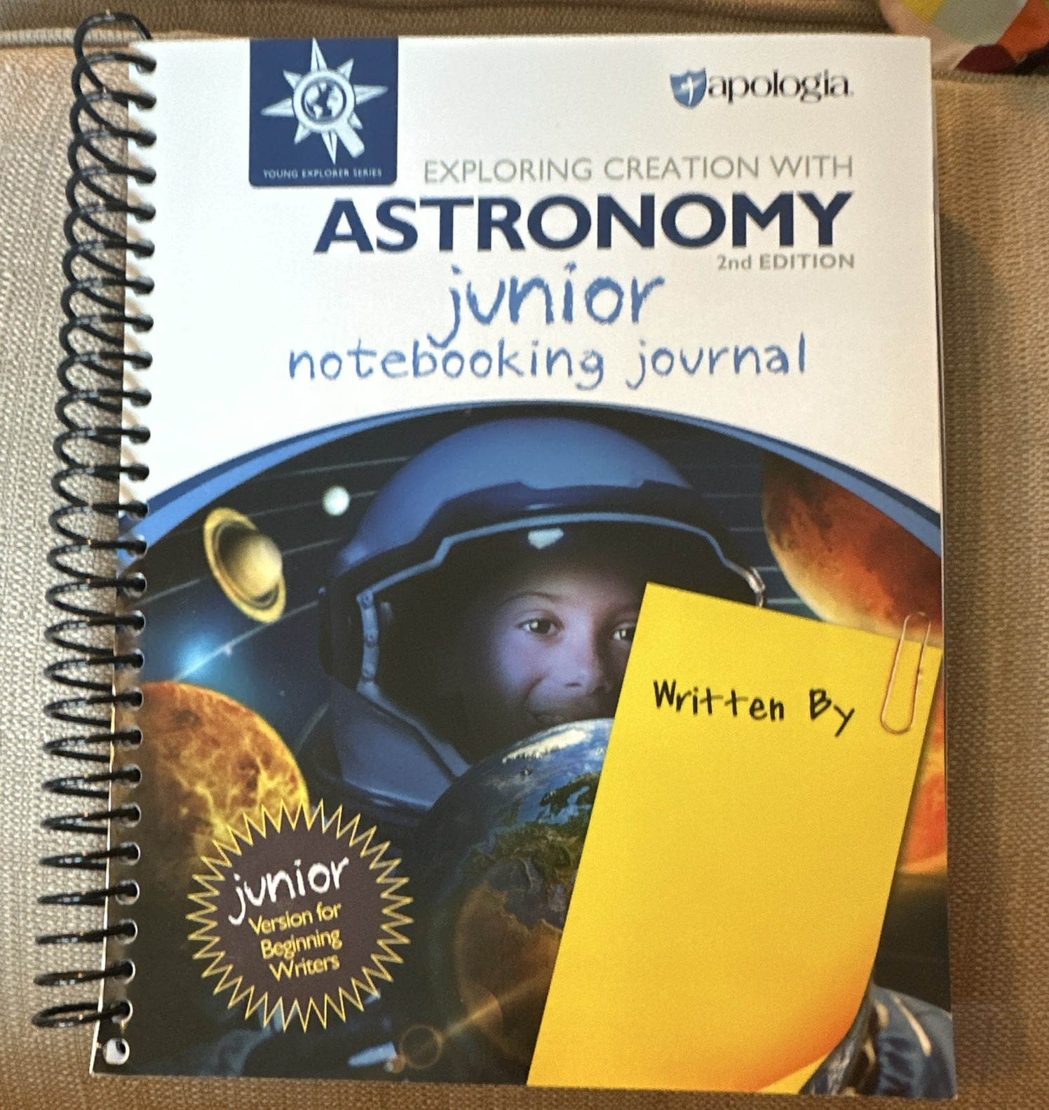 Apologia Exploring Creation w/ Astronomy Journal 2nd Ed Spiral