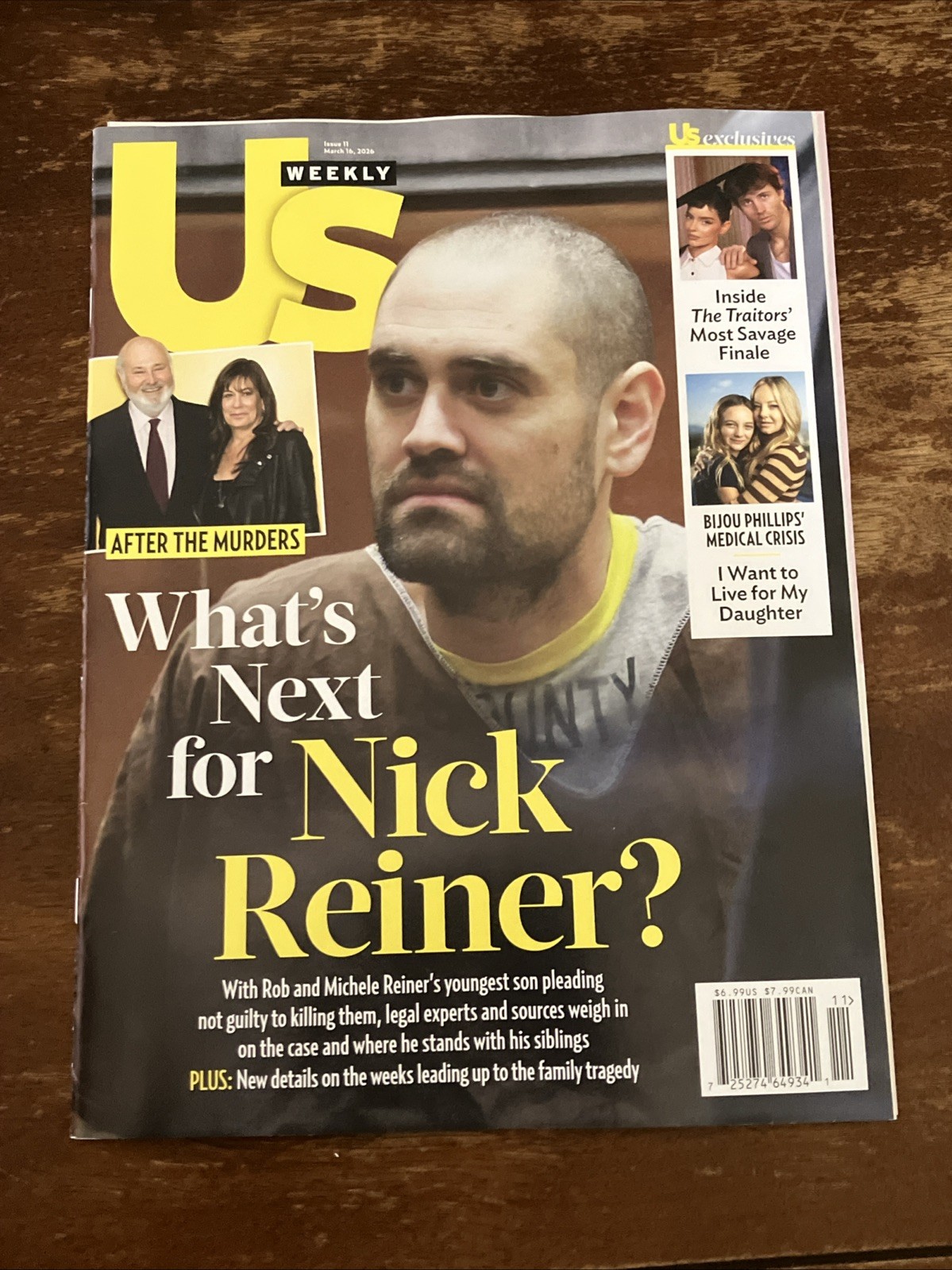 US Weekly Magazine March 16th 2026 What’s Next for Nick Reiner?