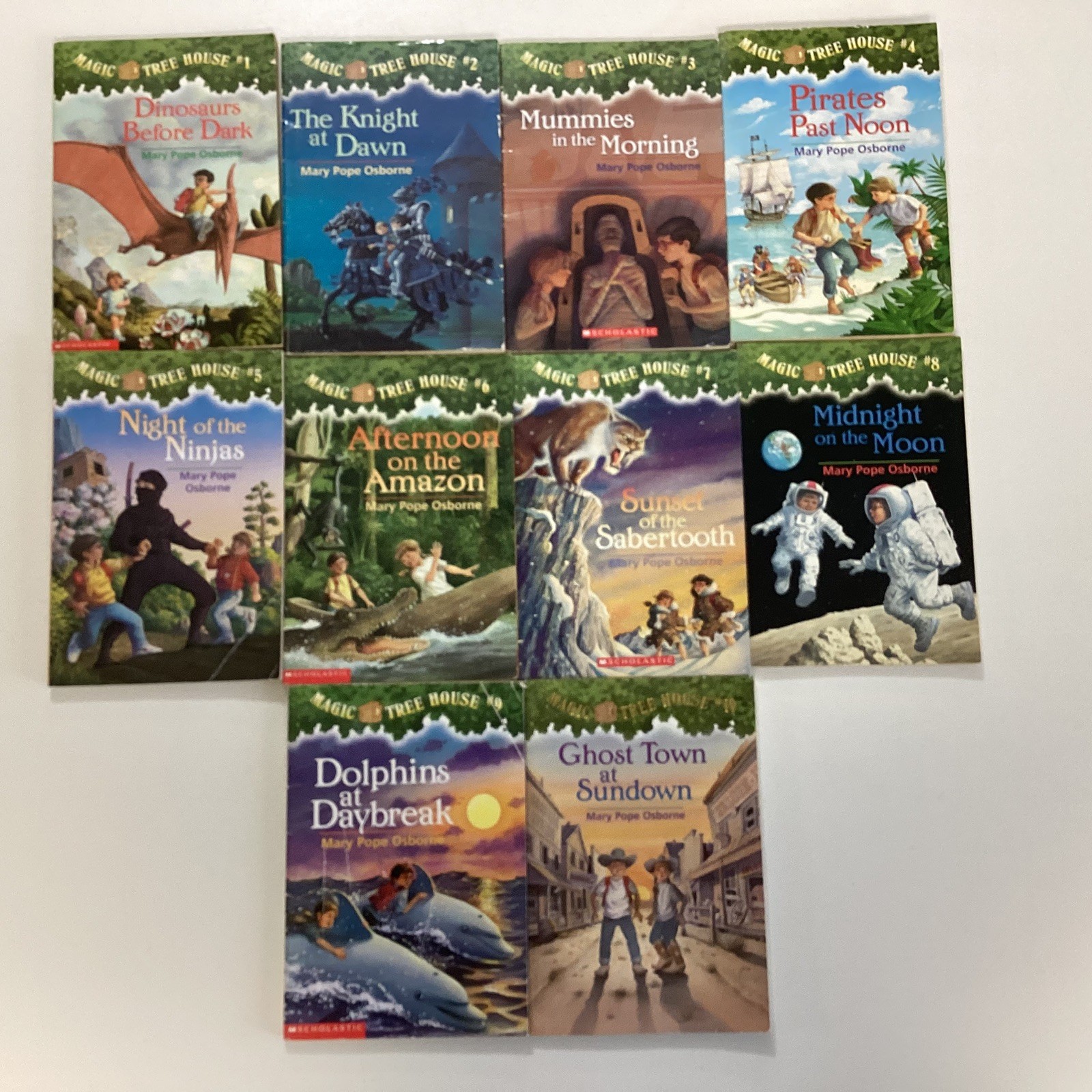 Magic Tree House Vol. 1-10 Mary Pope Osborne