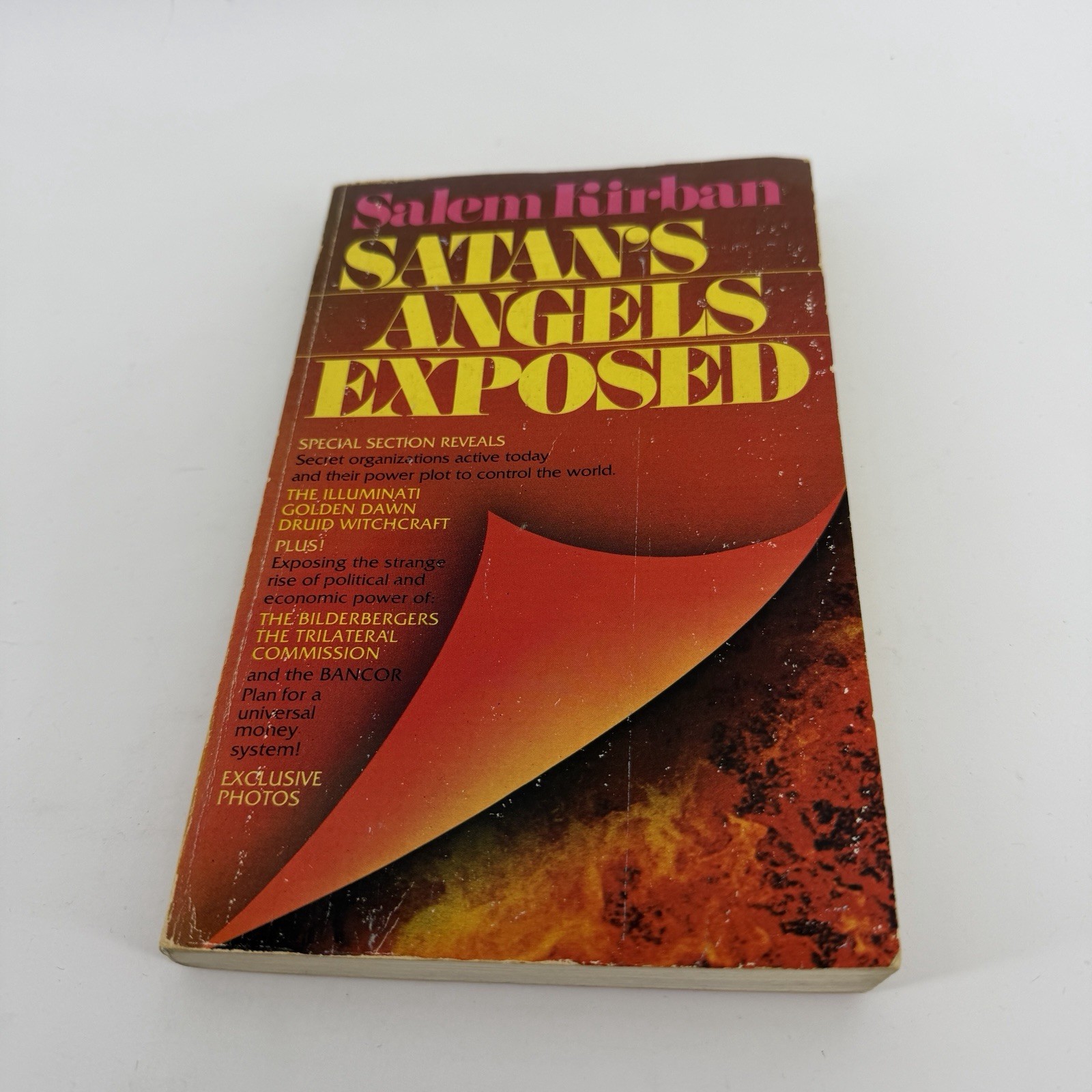 Satans Angels Exposed Salem Kirban Soft Cover Illuminati Golden Dawn More