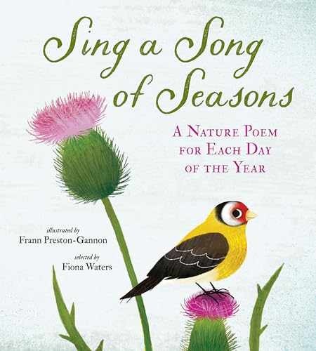 Sing a Song of Seasons: A Nature Poem – Hardcover, by Waters Fiona – Very Good