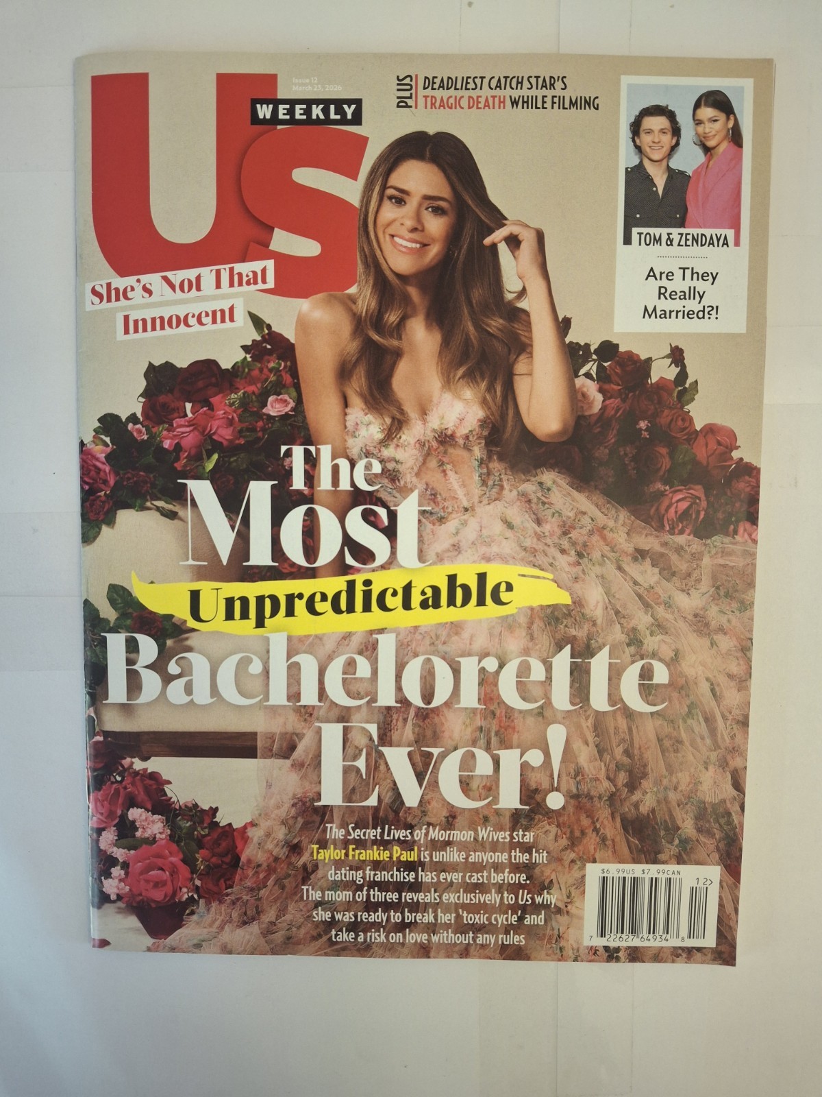 Us Weekly Magazine March 23, 2026: Most Unpredictable Bachelorette Ever