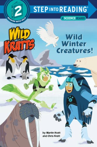 Wild Winter Creatures! (Wild Kratts) (Step into Reading) – Paperback – GOOD