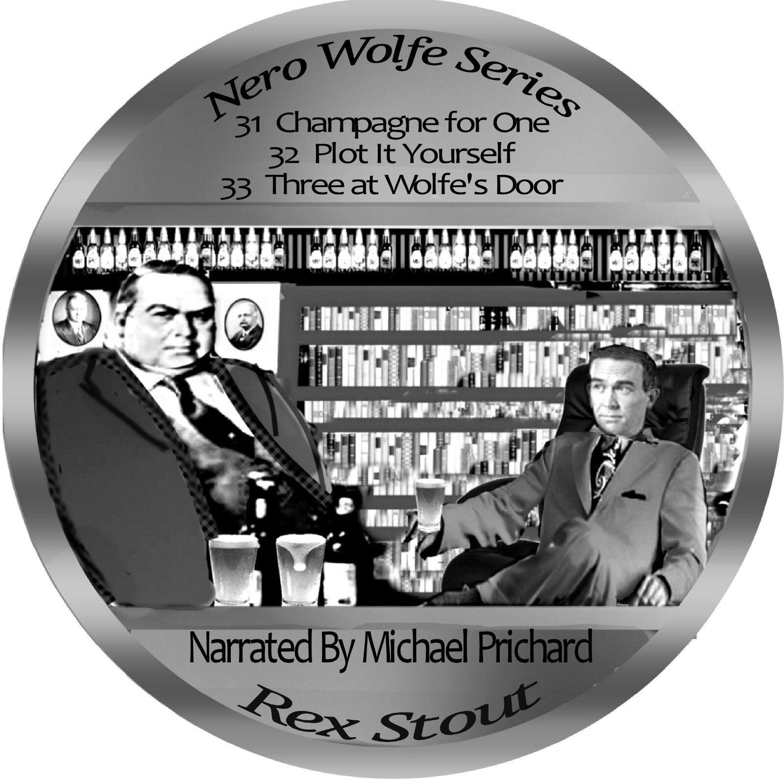 Rex Stout Nero Wolfe Series 48 unabridged Audio Books on 16 Mp3 Cds