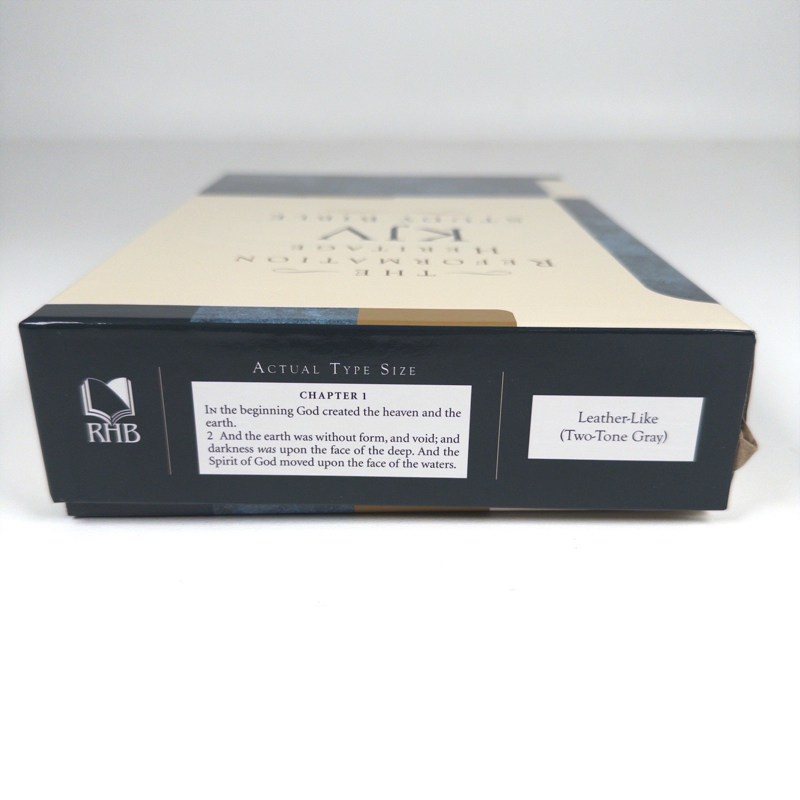 Reformation Heritage KJV Study Bible New Sealed Leather Like Two-Tone Beeke
