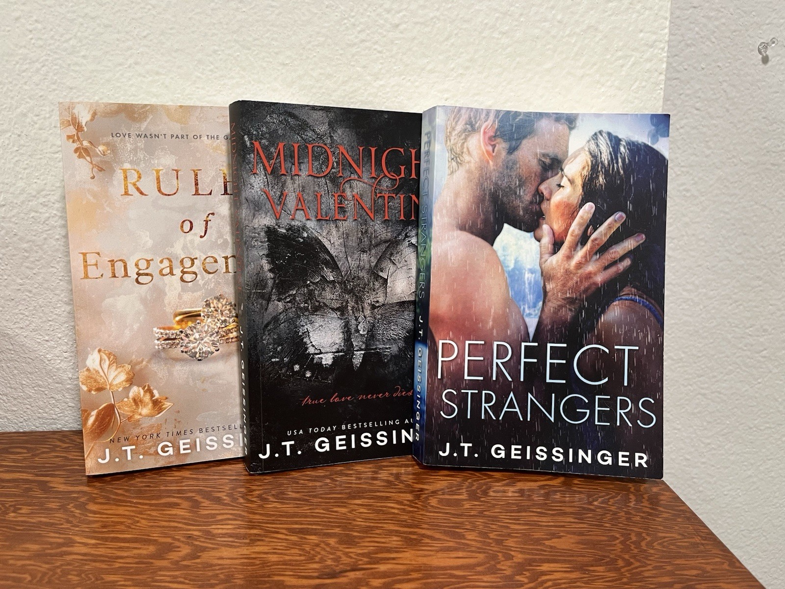 j t geissinger Books Perfect Strangers/Rules Of Engagement/Midnight Valentine