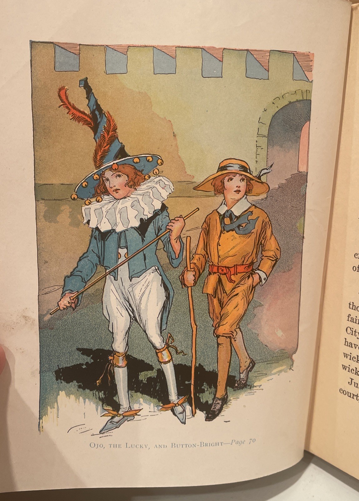 The Lost Princess of Oz 1920’s Edition w/ color plates /Frank Baum/ Reilly & Lee