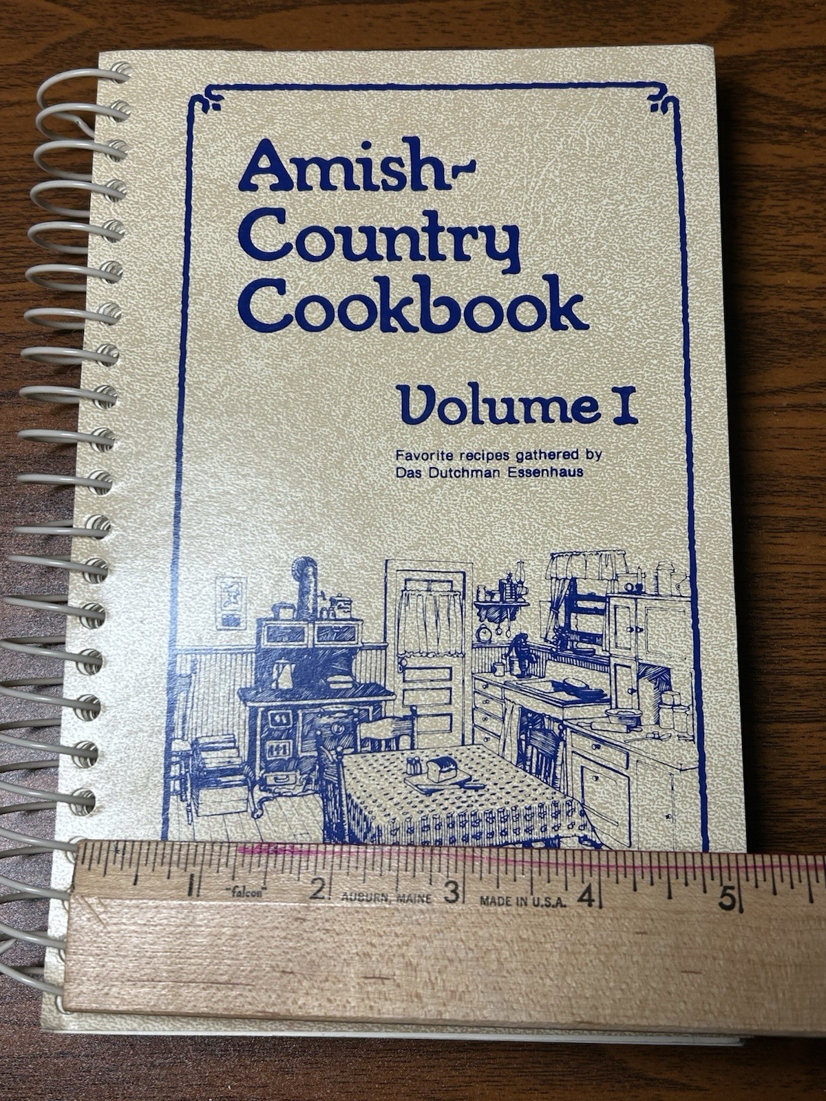 The Amish-Country Cookbook Spiral Volume 1 pages 301 Bethel Publish 1979