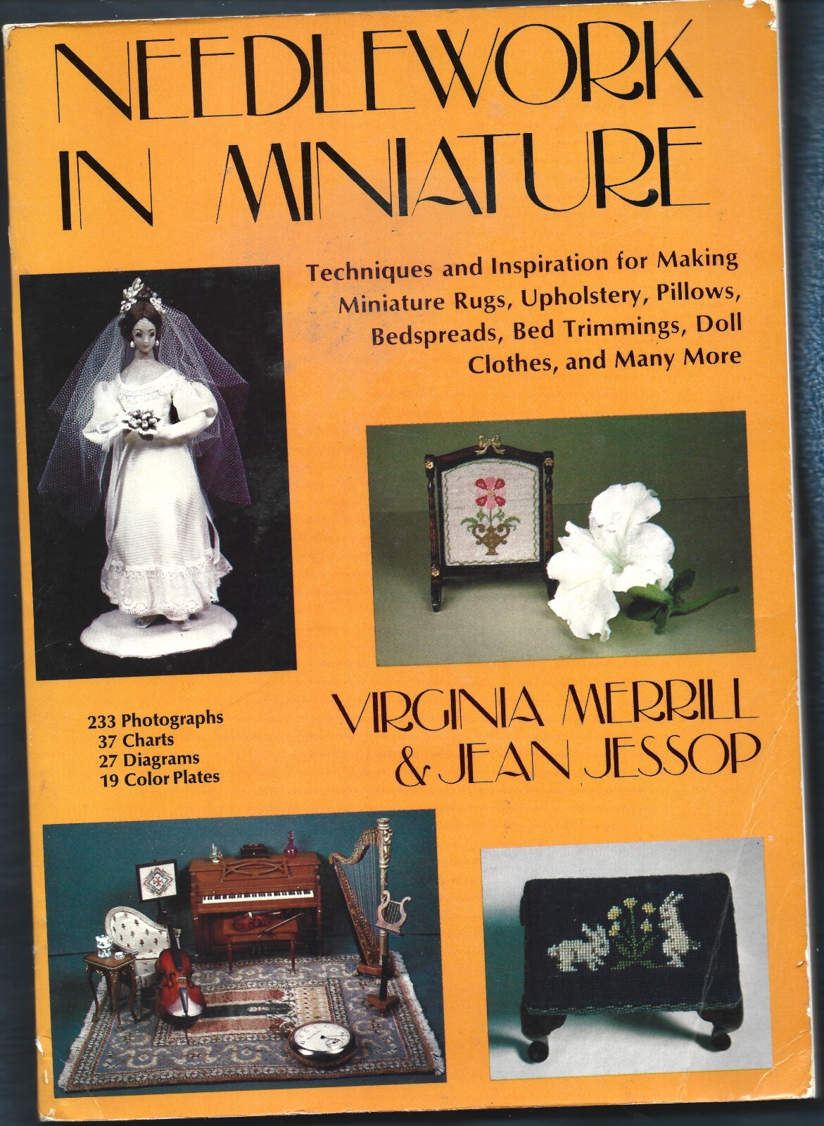 Needlework in Miniature PB-1978-Virginia Merrill, Jean Jessop-198 pages