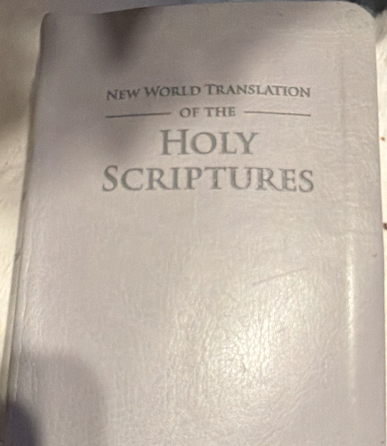 New World Translation of the Holy Scriptures English Faux Leather Bound Bible