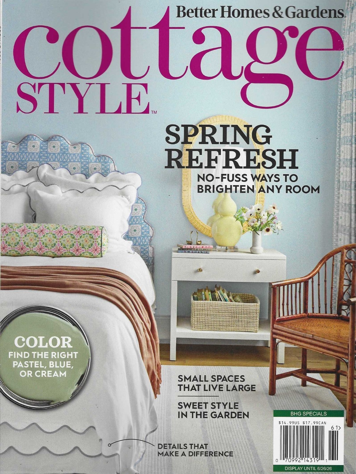 Better Homes and Garden Magazine Special 2026 Cottage Style