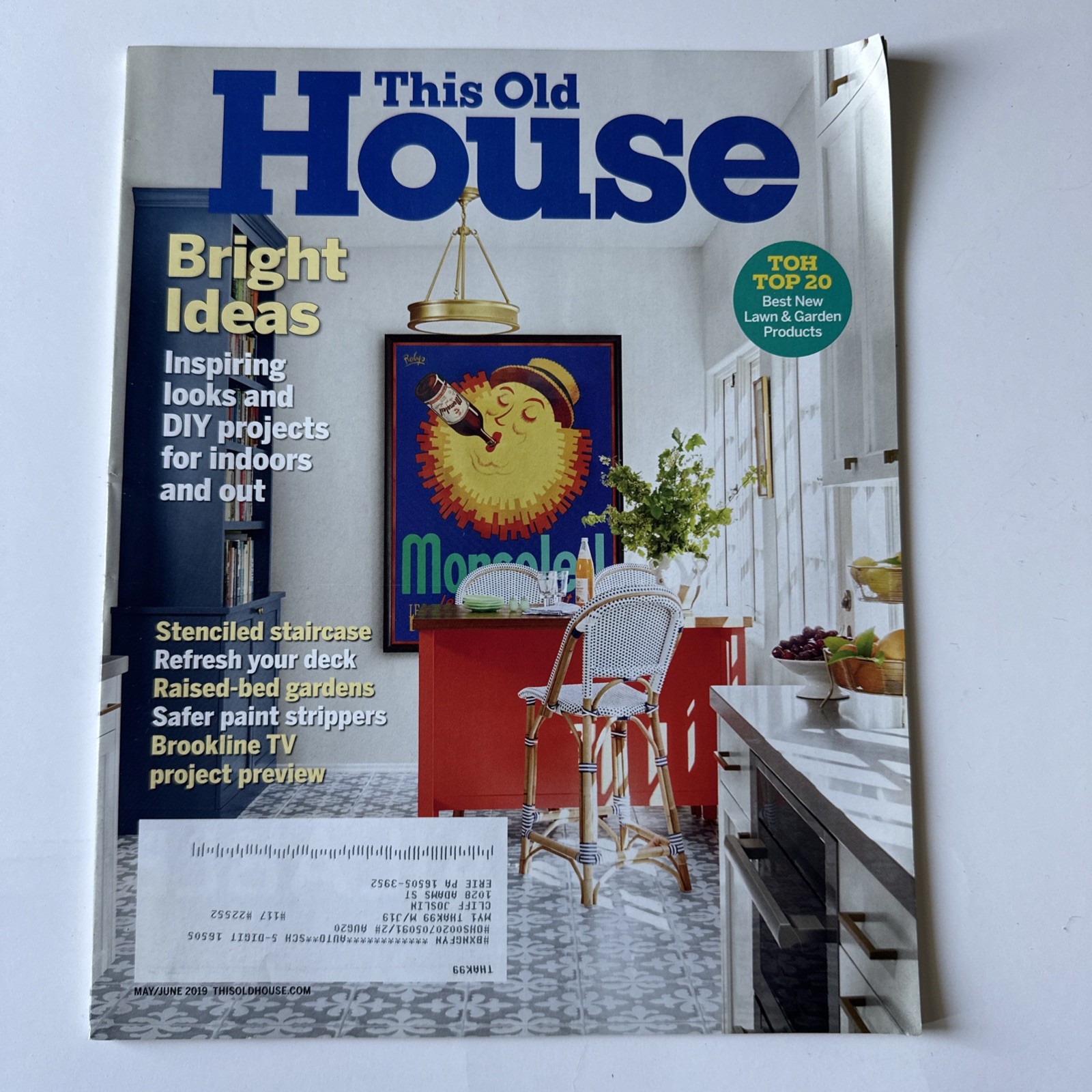This Old House Magazine May June 2019 Bright Ideas Issue Design Home