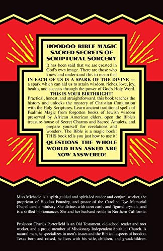 Hoodoo Bible Magic: Sacred Secrets of Scriptural Sorcery