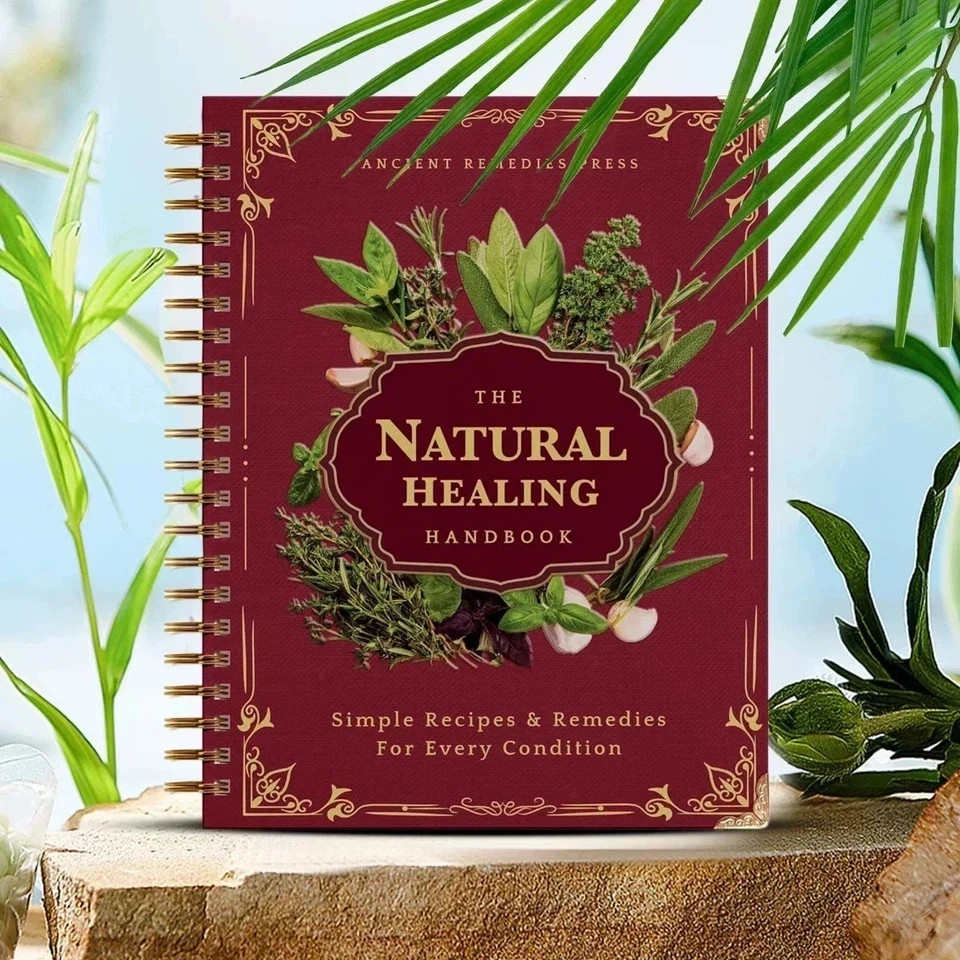 The Natural Healing Handbook Spiral Bound Guide For Herbal Remedies And NaturalT